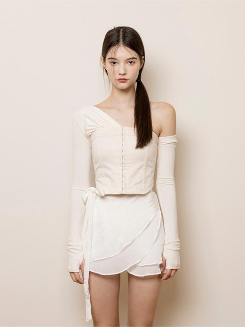 모니카 탑 (베이지)