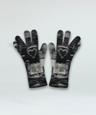 HEART KNIT GLOVES (BLACK)