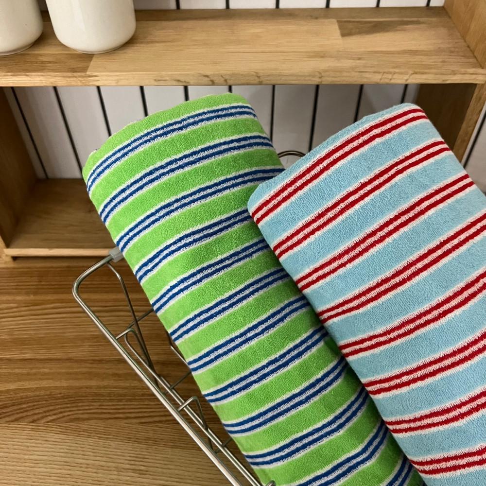 테리원단 봉봉 멀티 컬러 수건 타올지 원단 2colors