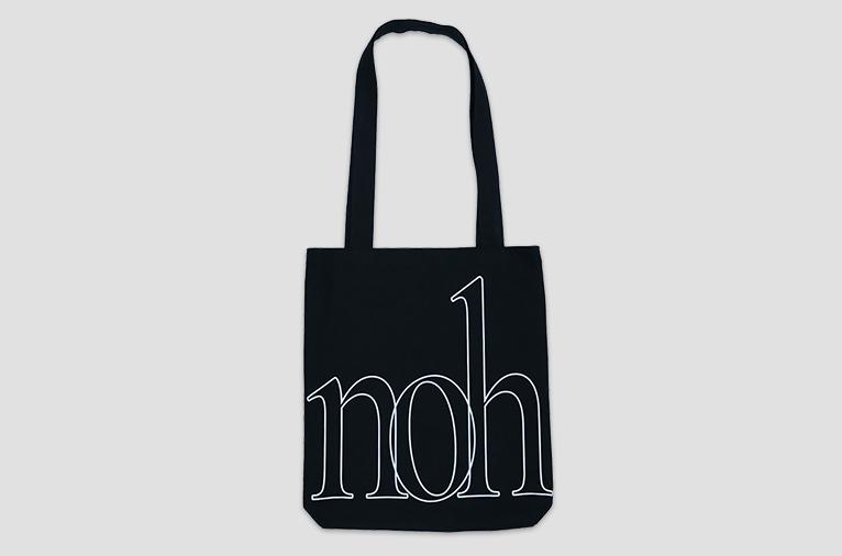 [noh] color bag (black)
