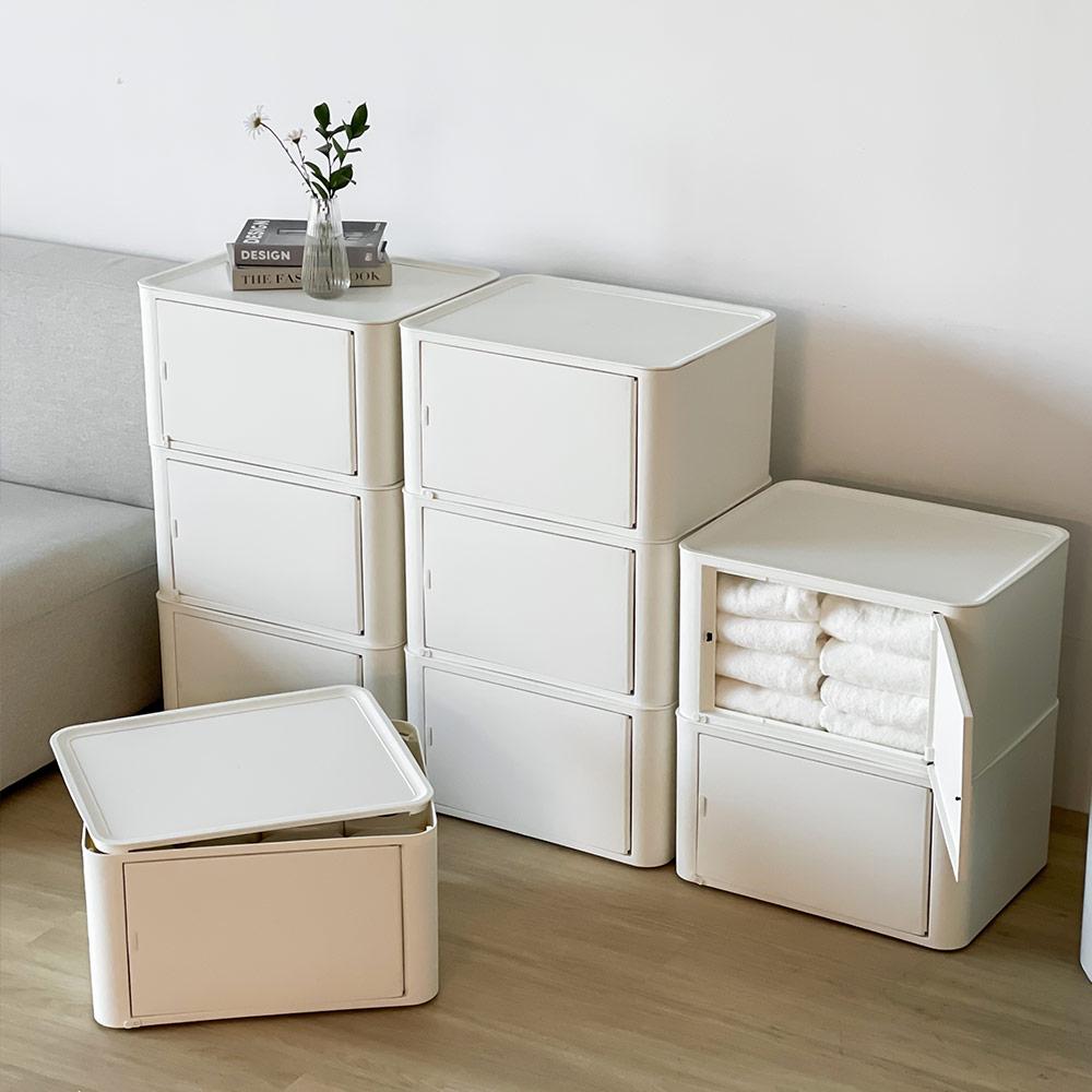 라라홈-래폴드 터치오픈 리빙박스☆2차