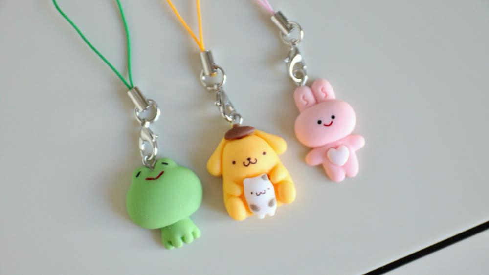 행복한 친구들 키링