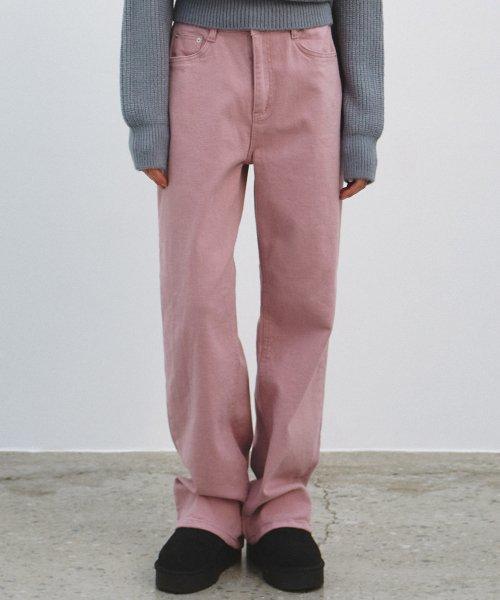 PREMIUM COLORFUL COTTON PANTS_INDI PINK