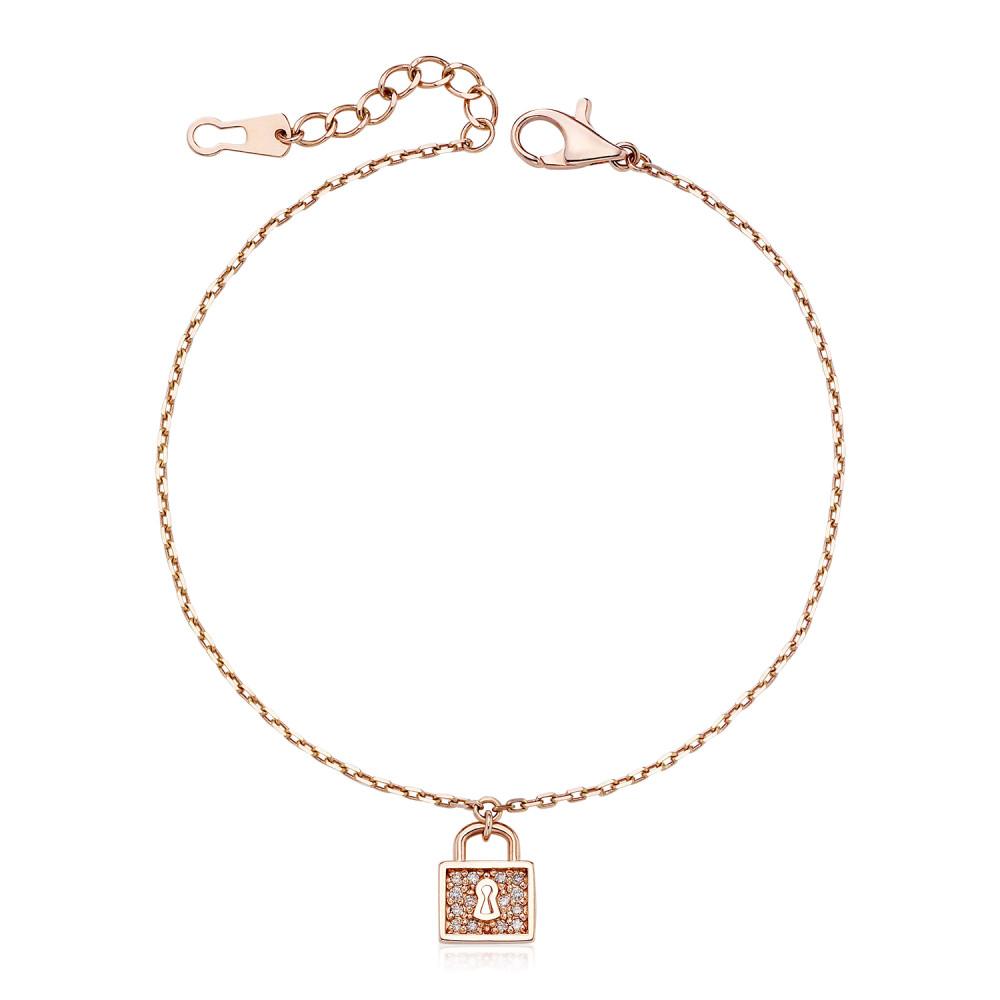 GIOIA 14K골드 다이아몬드 팔찌 L4DBR0328U