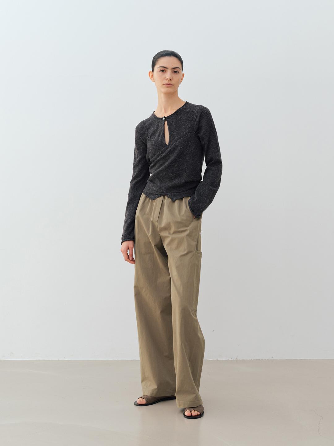 banding pants (vintage khaki)