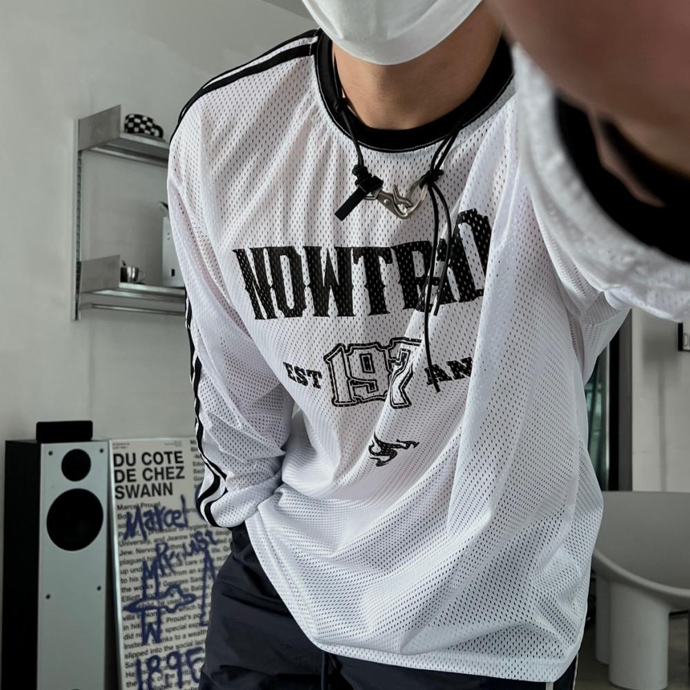 매쉬 트랙 롱슬리브 Y2K 남녀공용