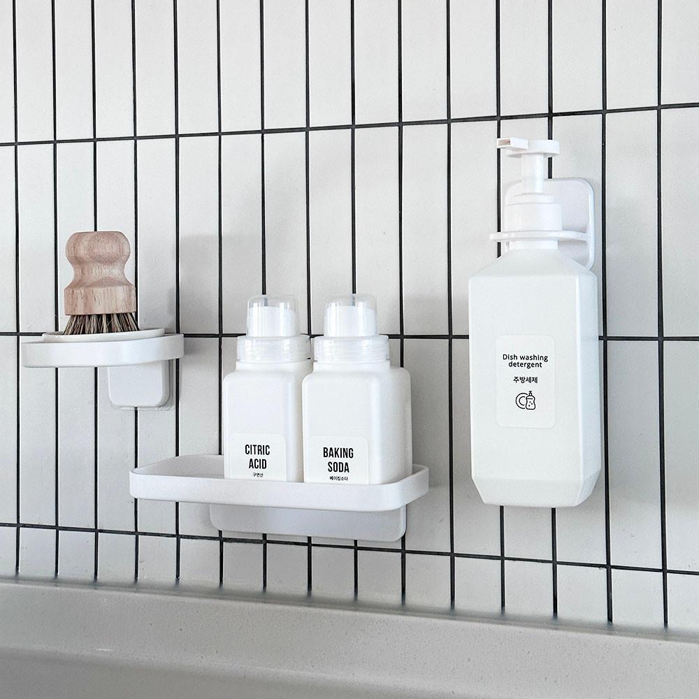 UP-UP 화이트 선반 욕실 주방 선반