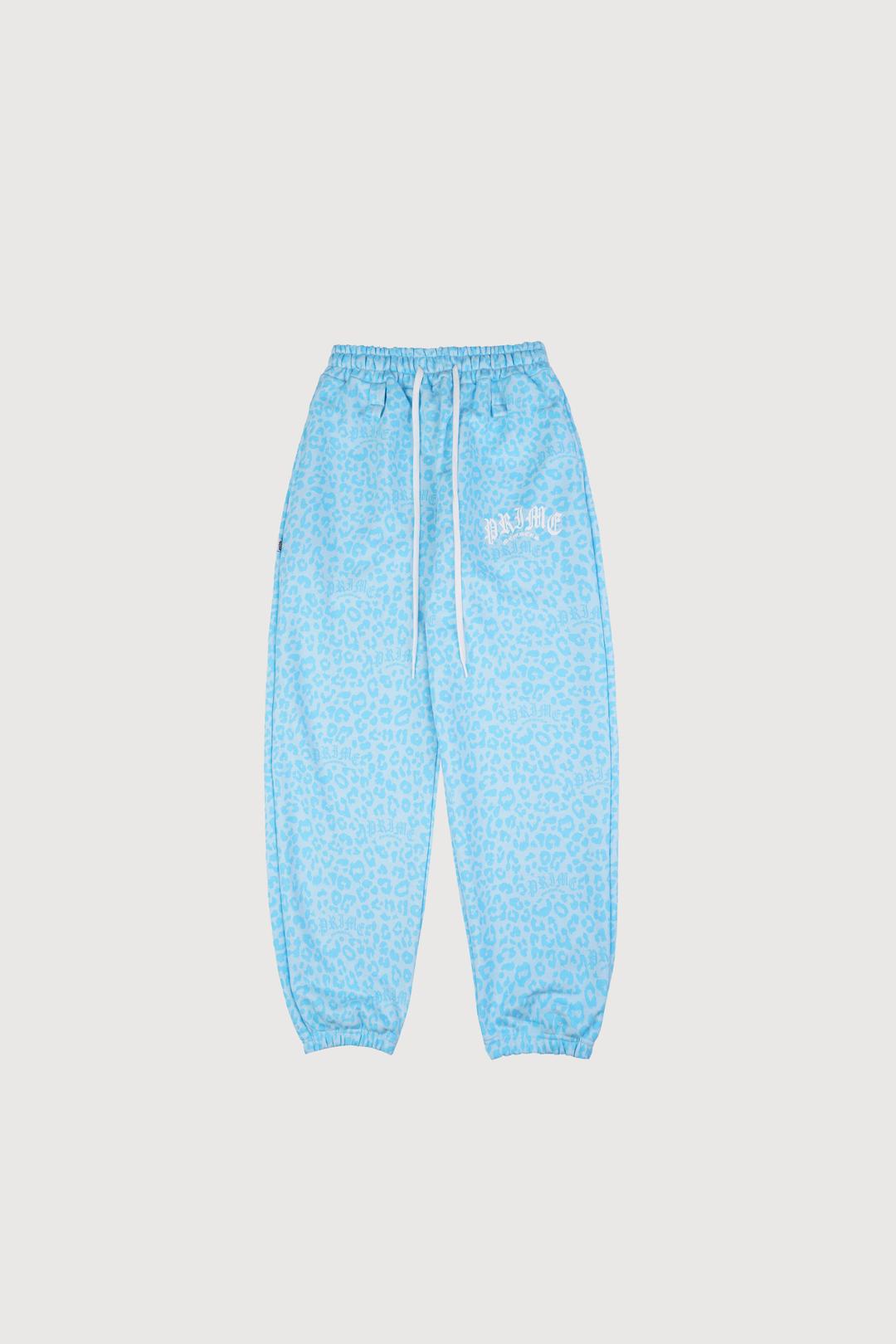 Leopard Semi Joggers Soda
