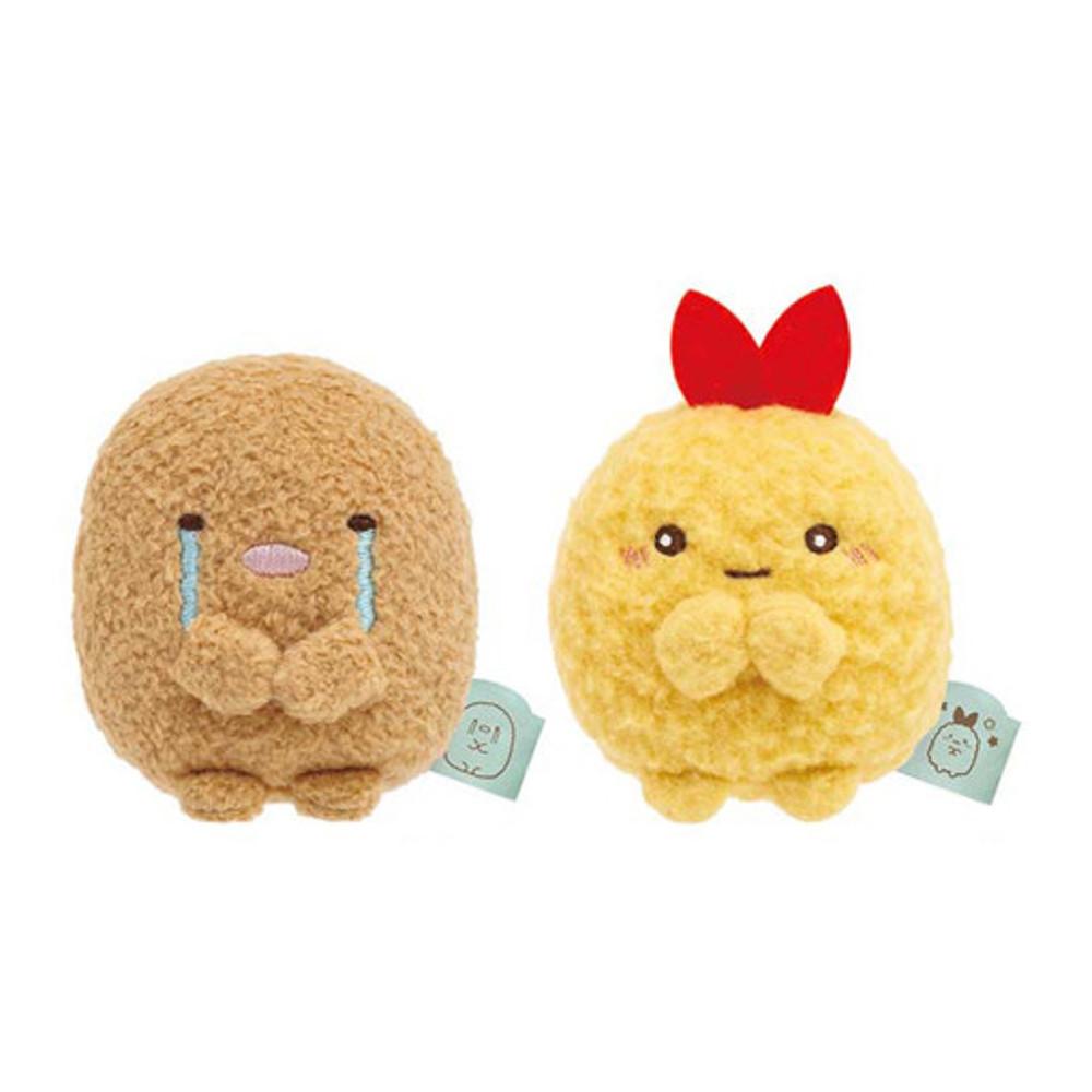 San-X 스밋코구라시 테노리 돈카츠X에비후라이노싯뽀 2종 세트 10주년 모두 모여요 테마 인테리어 소품