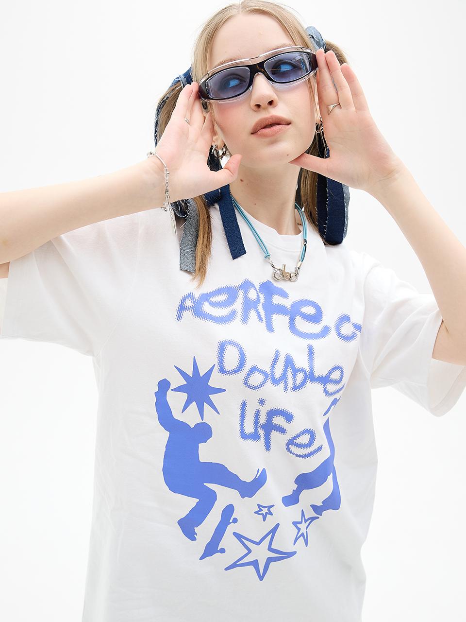 [4/14 예약배송]  DN BOARD TEE(WHITE)