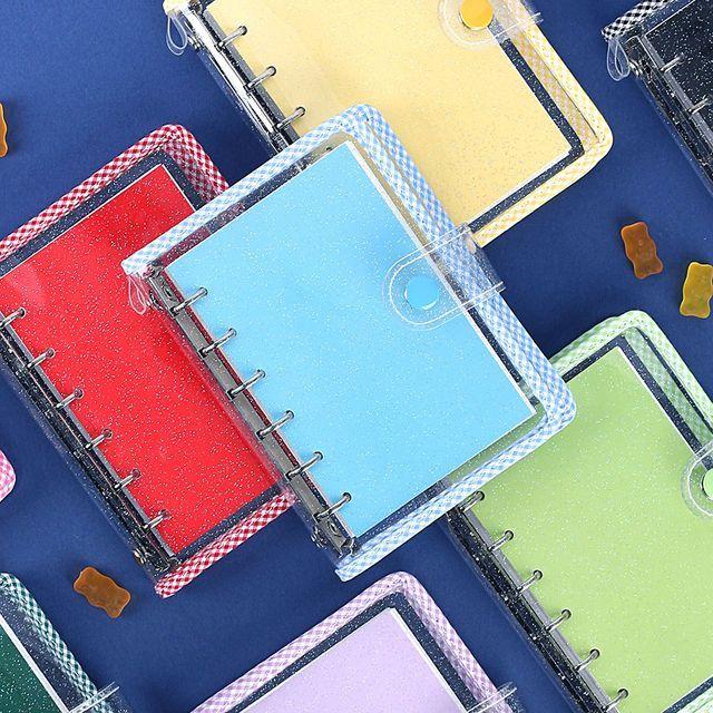 피크닉 체크 6공 다이어리 A7