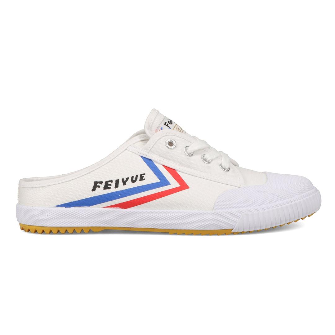 Fe Lo Mule - 5W / White / Canvas
