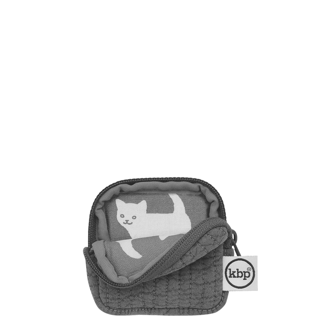 Quilting Happy Kitty Earphone Pouch