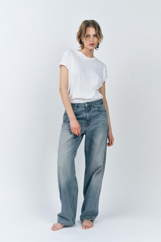 JEANS ZW COLLECTION BAGGY 미드라이즈