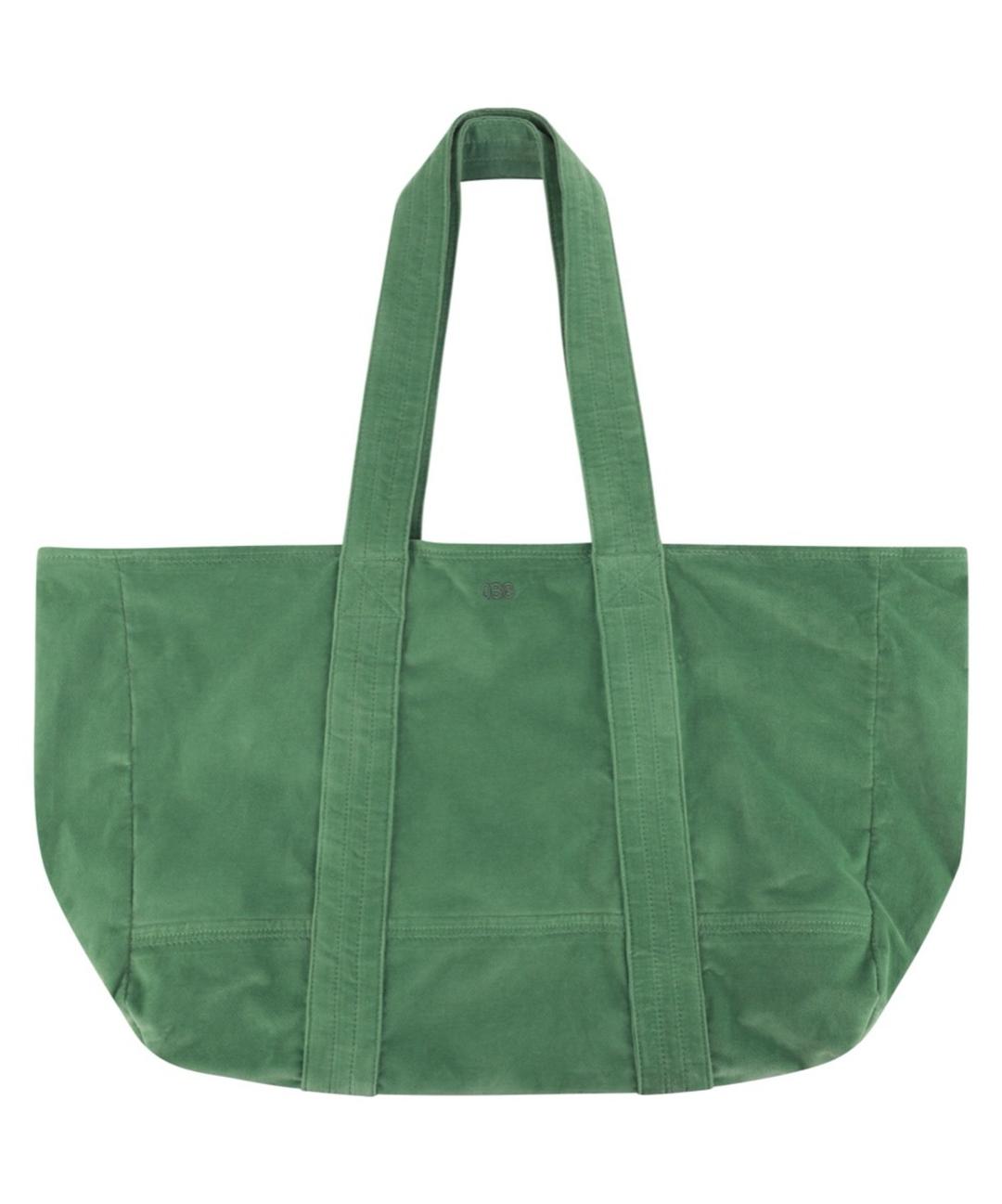 038 OVERSIZED TOTE BAG GREEN