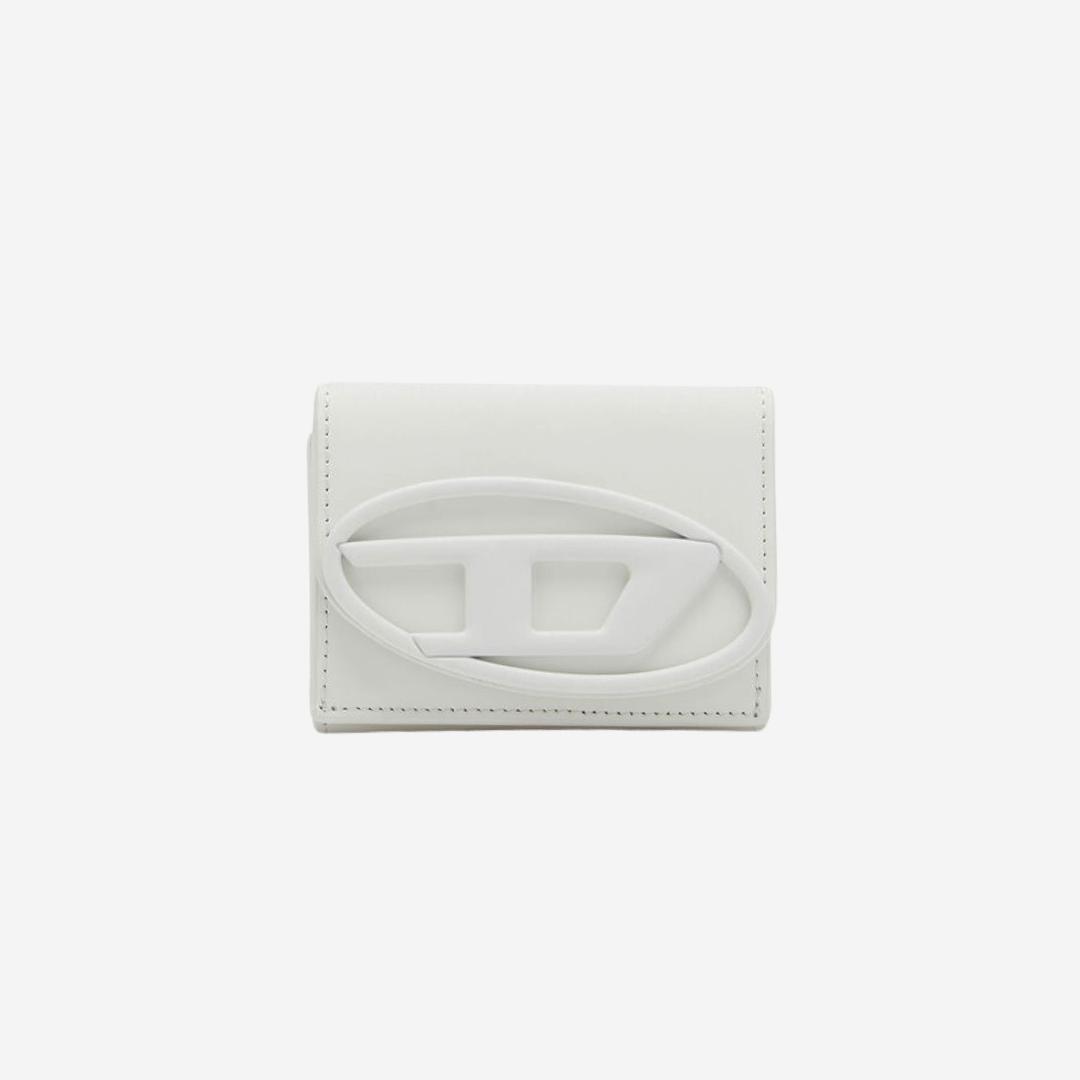 Diesel 1DR Tri-Fold Coin XS li Wallet White