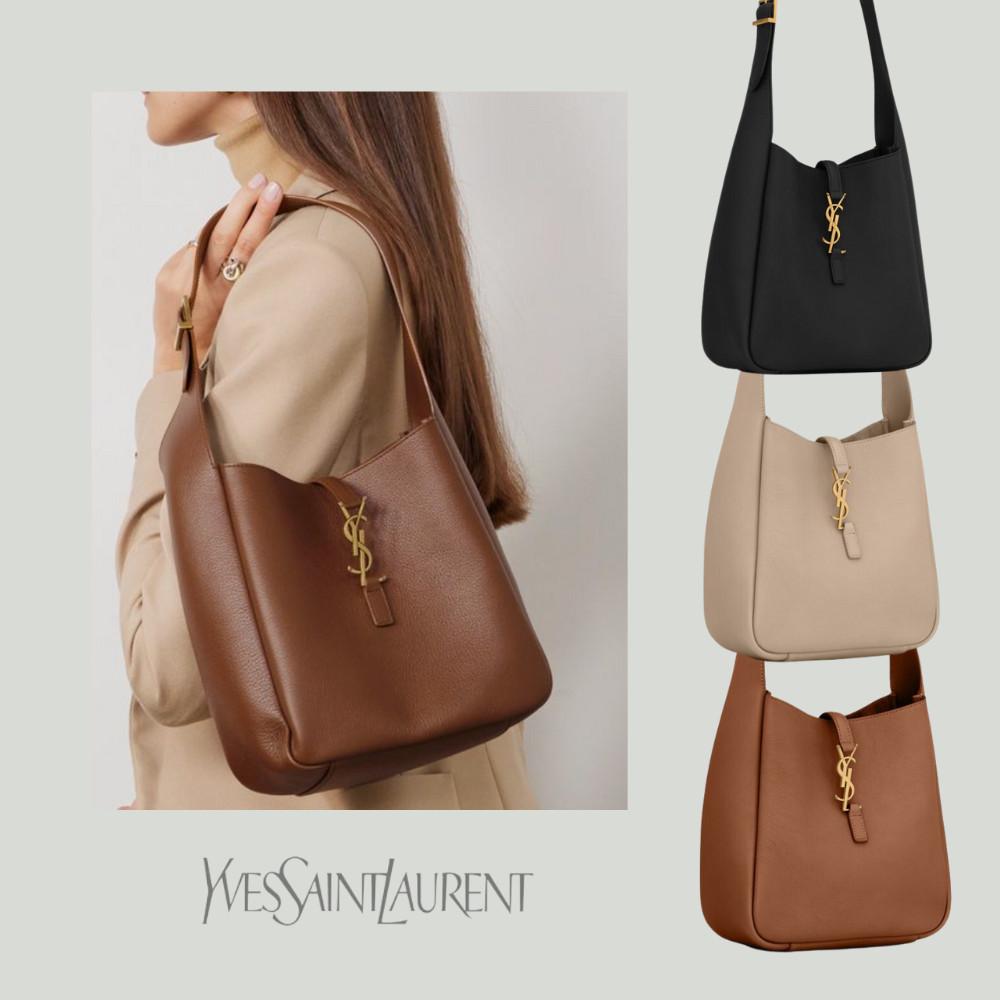 (국내백화점)입생로랑 5A7 그레인 가죽 사첼백 버킷백 숄더백 스몰 5컬러 713938A