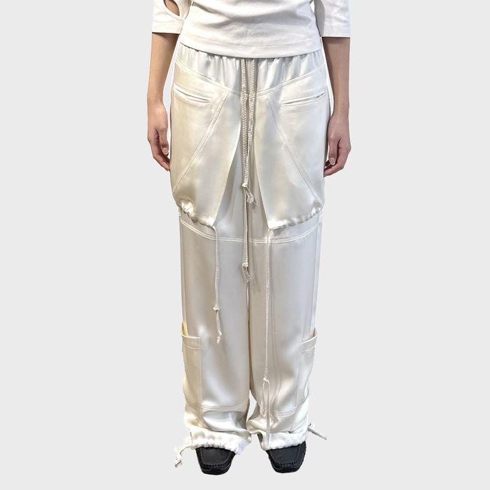 Satin Layered Trousers, Breeze