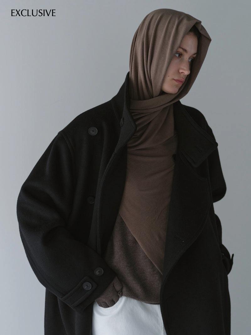 3rd /Day Shawl Muffler (brown)