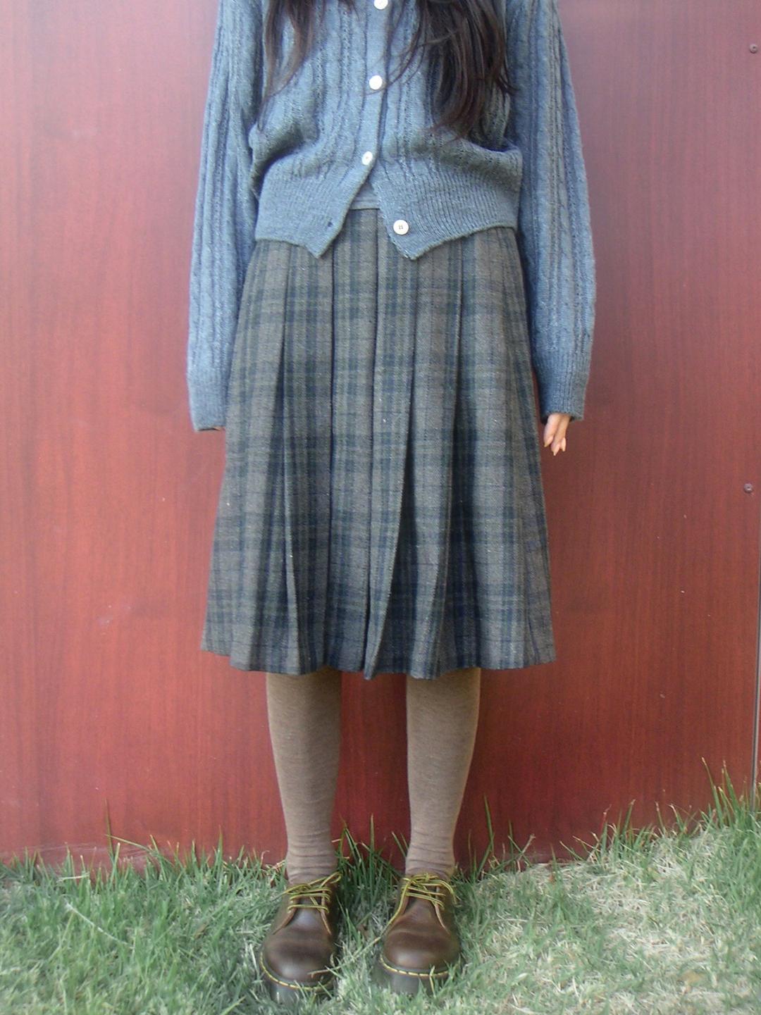 toasty check skirt