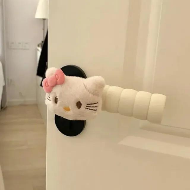 헬로 키티 문 손잡이 커버