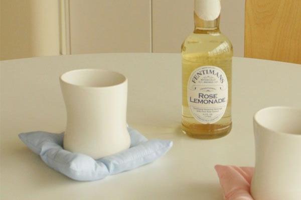 폭코스터 패브릭 컵받침