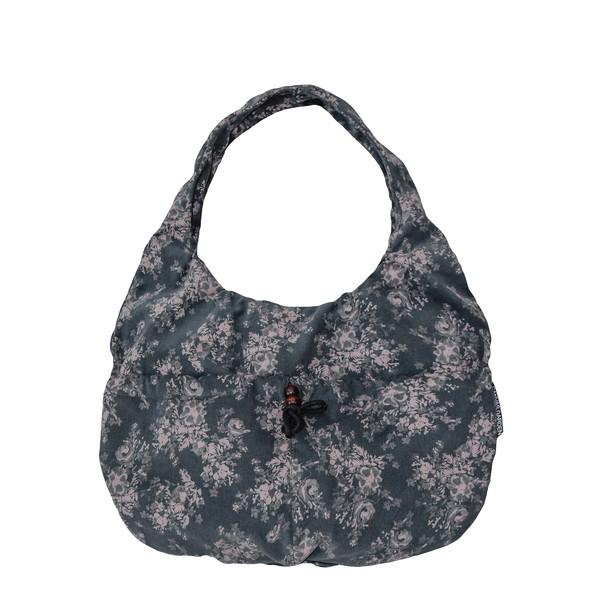 [일시 품절] (리사이클 안감) 둥그리 골덴백 - 먹색