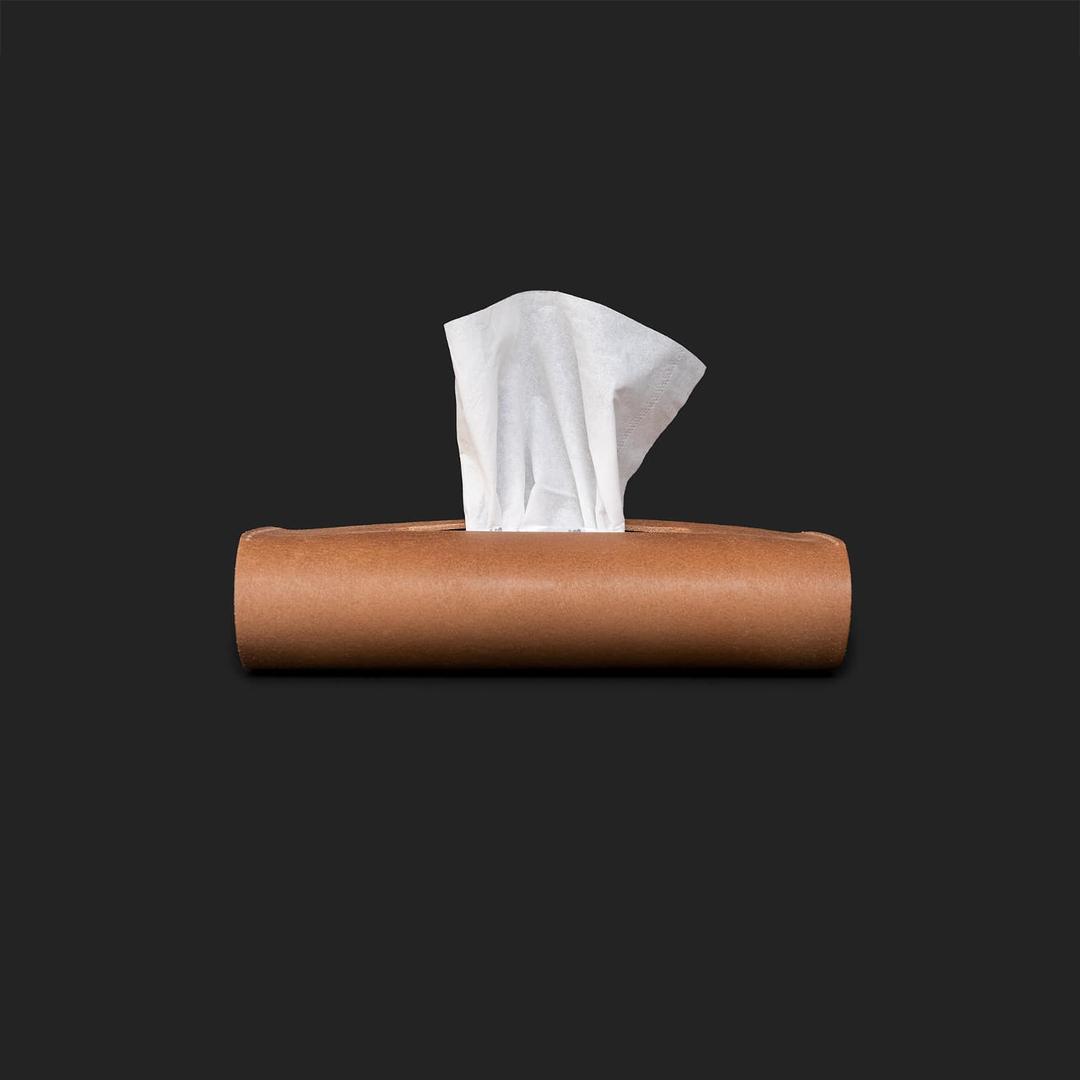 Leather Tissue Case for Box