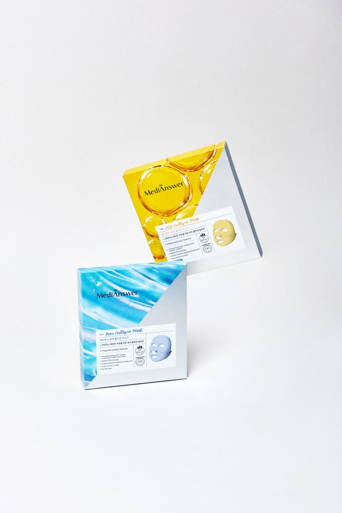 메디앤서 포어콜라겐 마스크(5매)&비타콜라겐 마스크(5매)