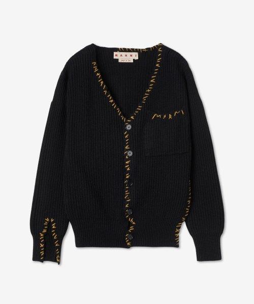마르니(MARNI)  울 가디건 - 블랙 / CDMD0295Q0UFH53300N99 - 사이즈 & 후기 | 무신사
