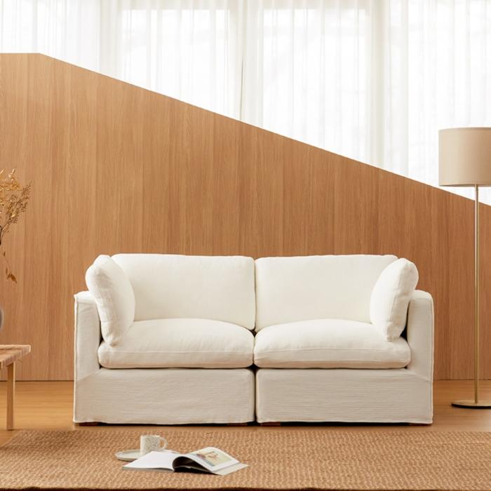 [오가닉 퓨어1939]백야 모듈소파 세트(PR713) - 3인용