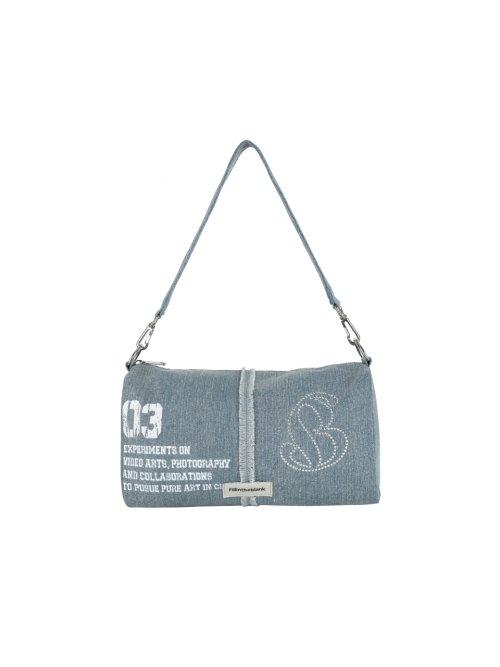 필인더블랭크(FILLINTHEBLANK)  Vintage Denim 2-way Bag - 사이즈 & 후기 | 무신사
