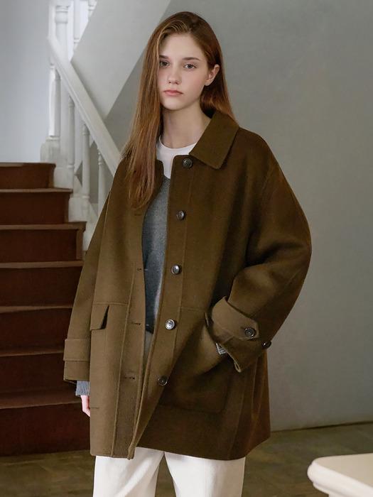 25FN casual half handmade coat [BR]