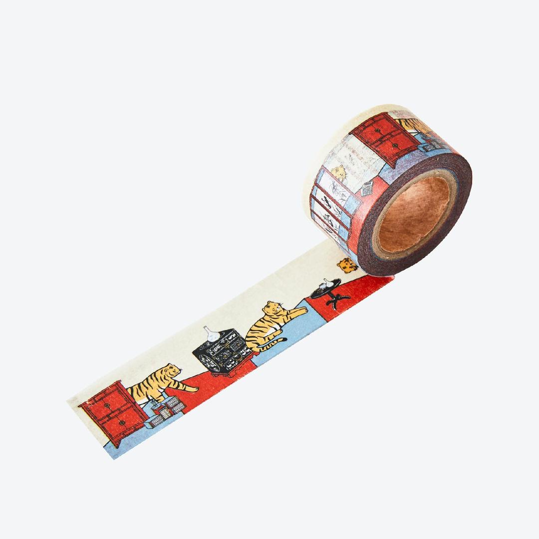 사랑방 호랑이 마스킹테이프