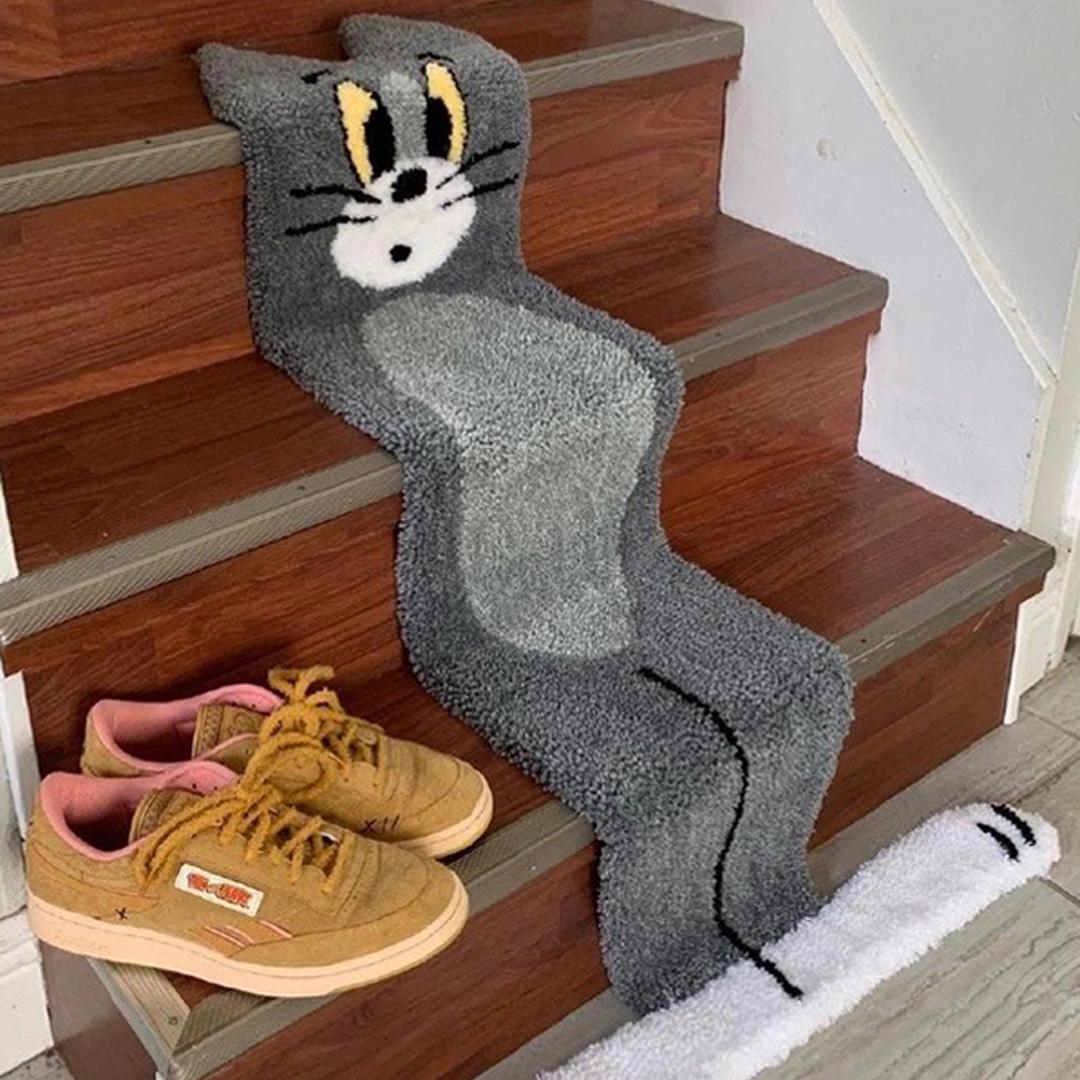 Tom and Jerry 톰과 제리 귀여운 러그