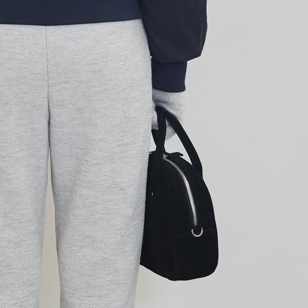 1993 classic square bag (suede black)