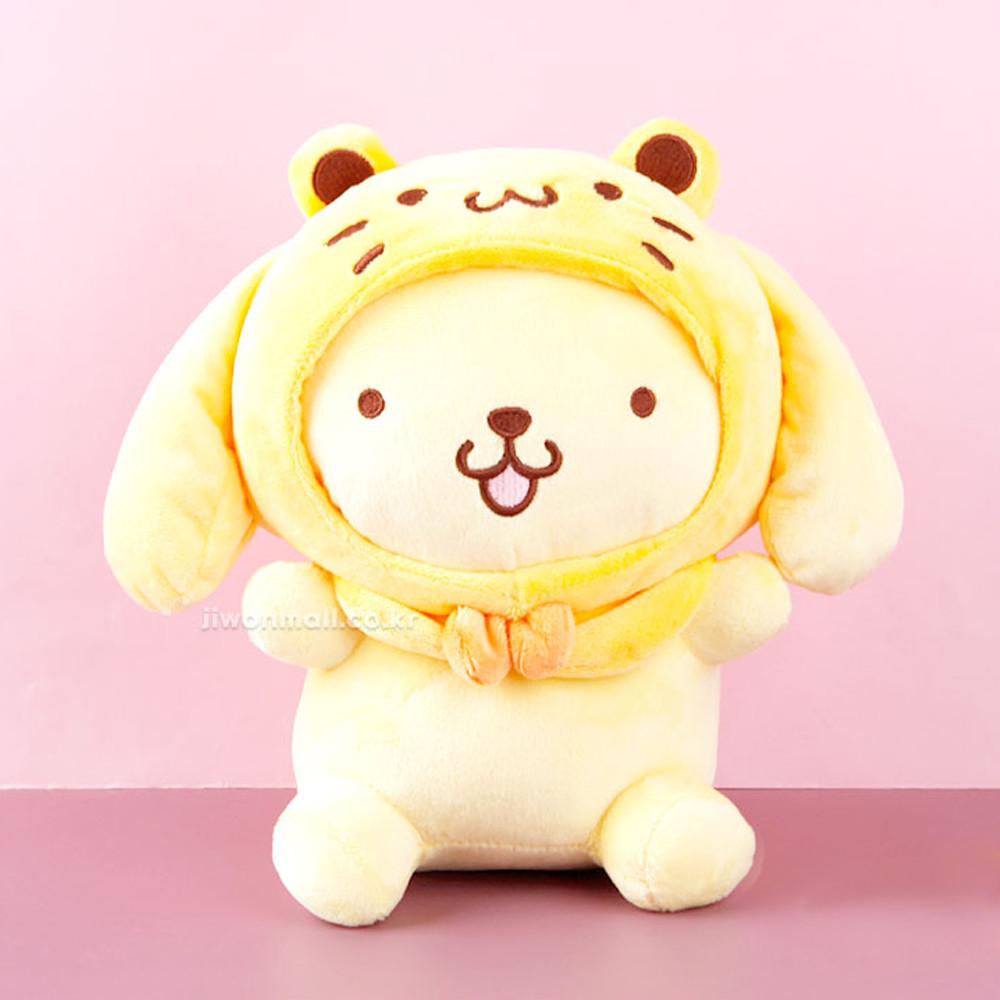 산리오 폼폼푸린 프렌즈 바라클라바 코스튬 인형 중형 [정식제품]