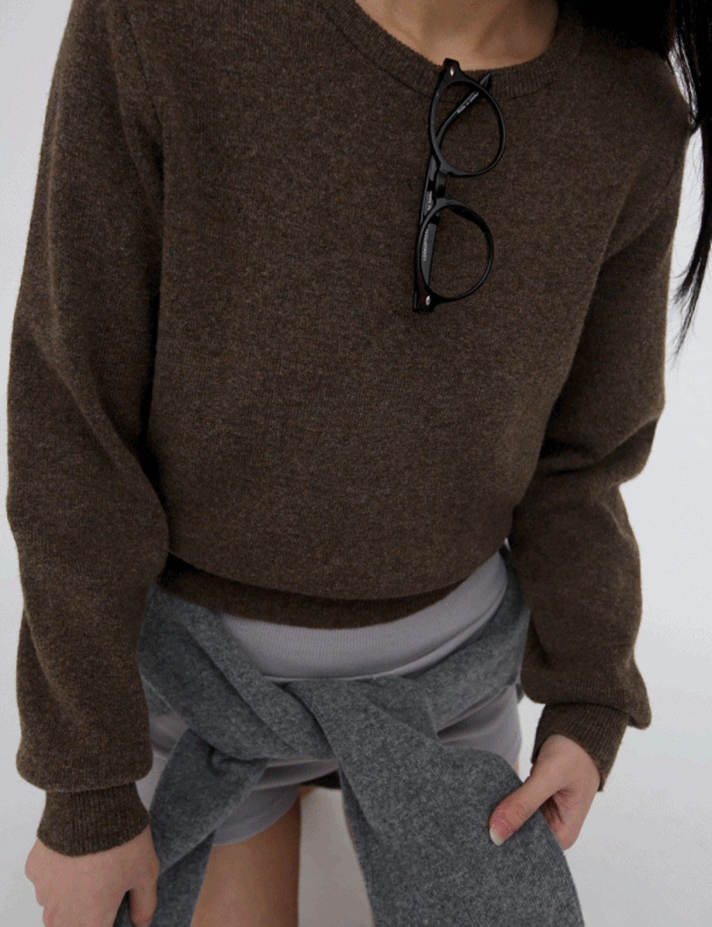 [7color] 소프트 라운드 레귤러 니트 TPBTO187X