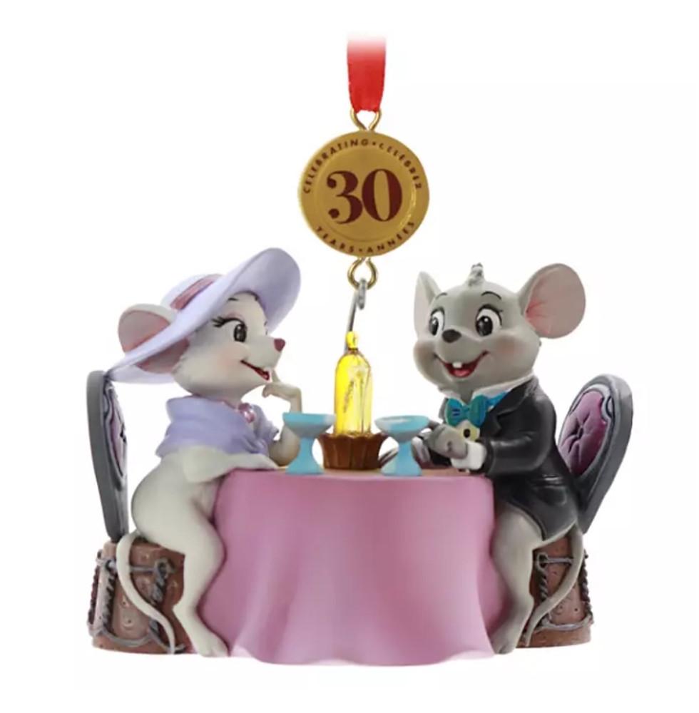 2020 디즈니 30주년 기념 레거시 코디와 생쥐 구조대 오너먼트 The Rescuers Down Under Legacy Sketchbook Ornament LE