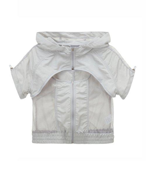 퍼커링 볼레로 윈드쉘 (그레이)