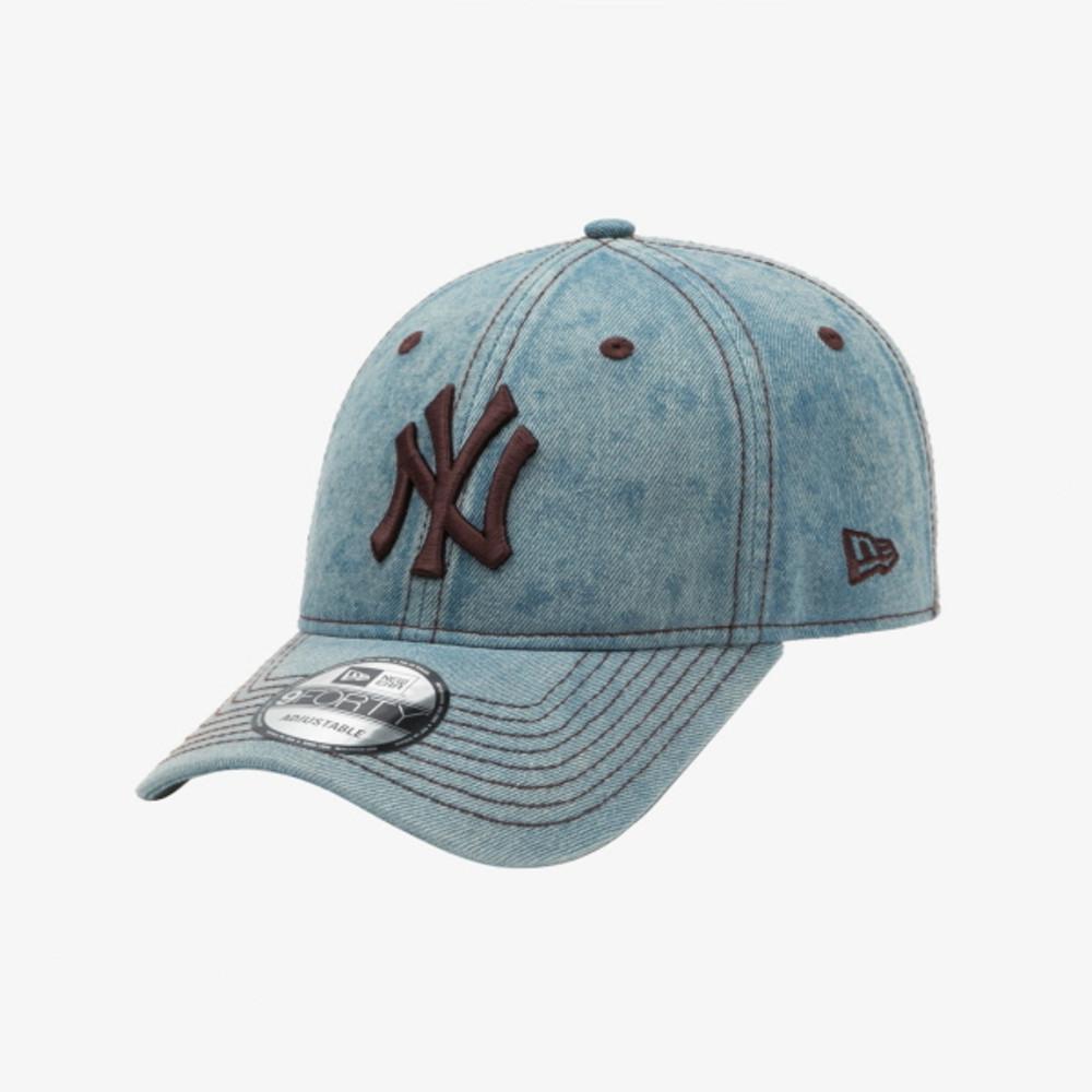뉴에라 940UNST  MLB 뉴욕 양키스 데님 언스트럭쳐 볼캡 블루 14205953