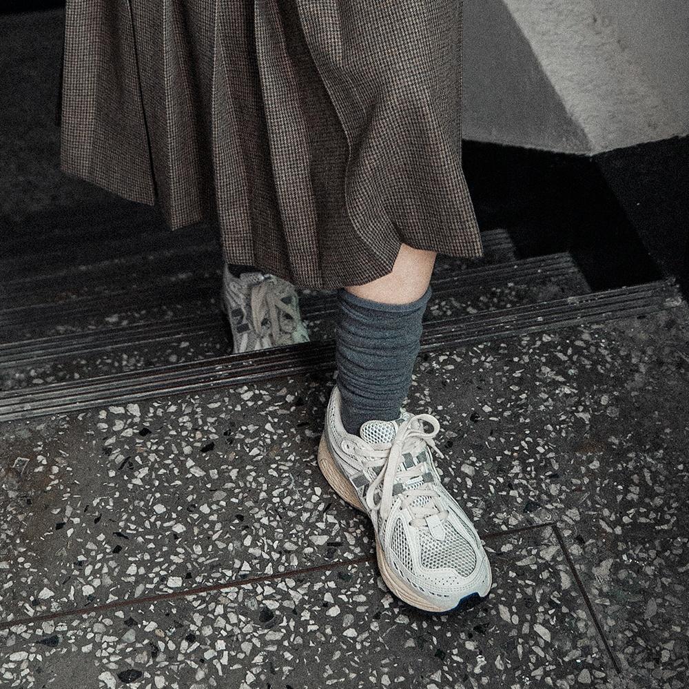 Loose fit warmer socks CHARCOAL