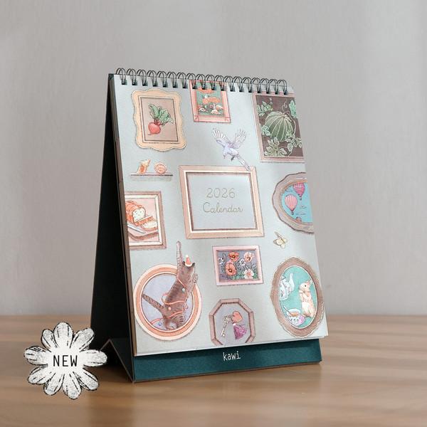 2026 Desk calendar 데스크 캘린더