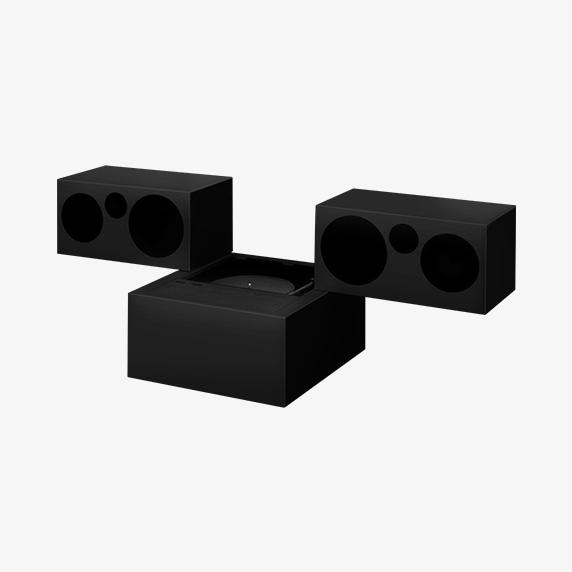 BRIONVEGA 브리온베가 토템 rr-231 스피커 블랙