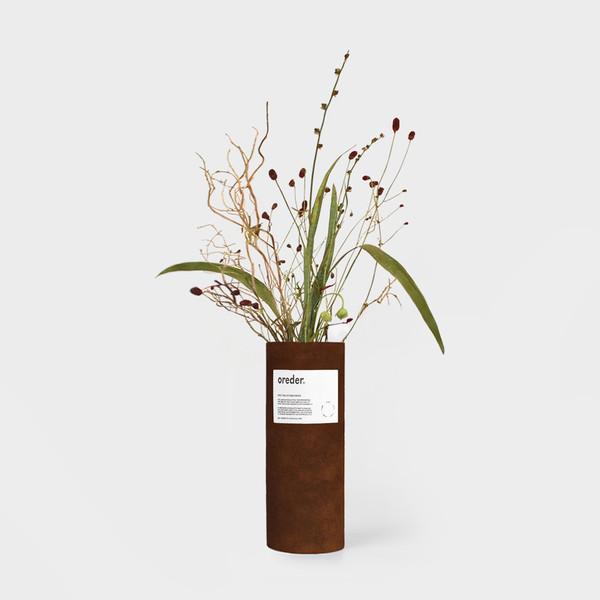 FLOWERVASE SUEDE