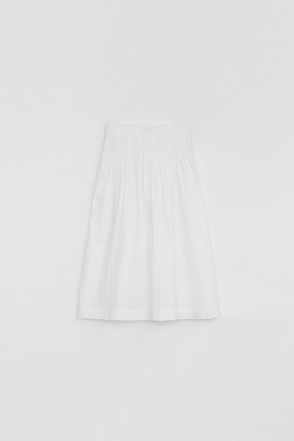 STITCHED TRAPEZE SKIRT
