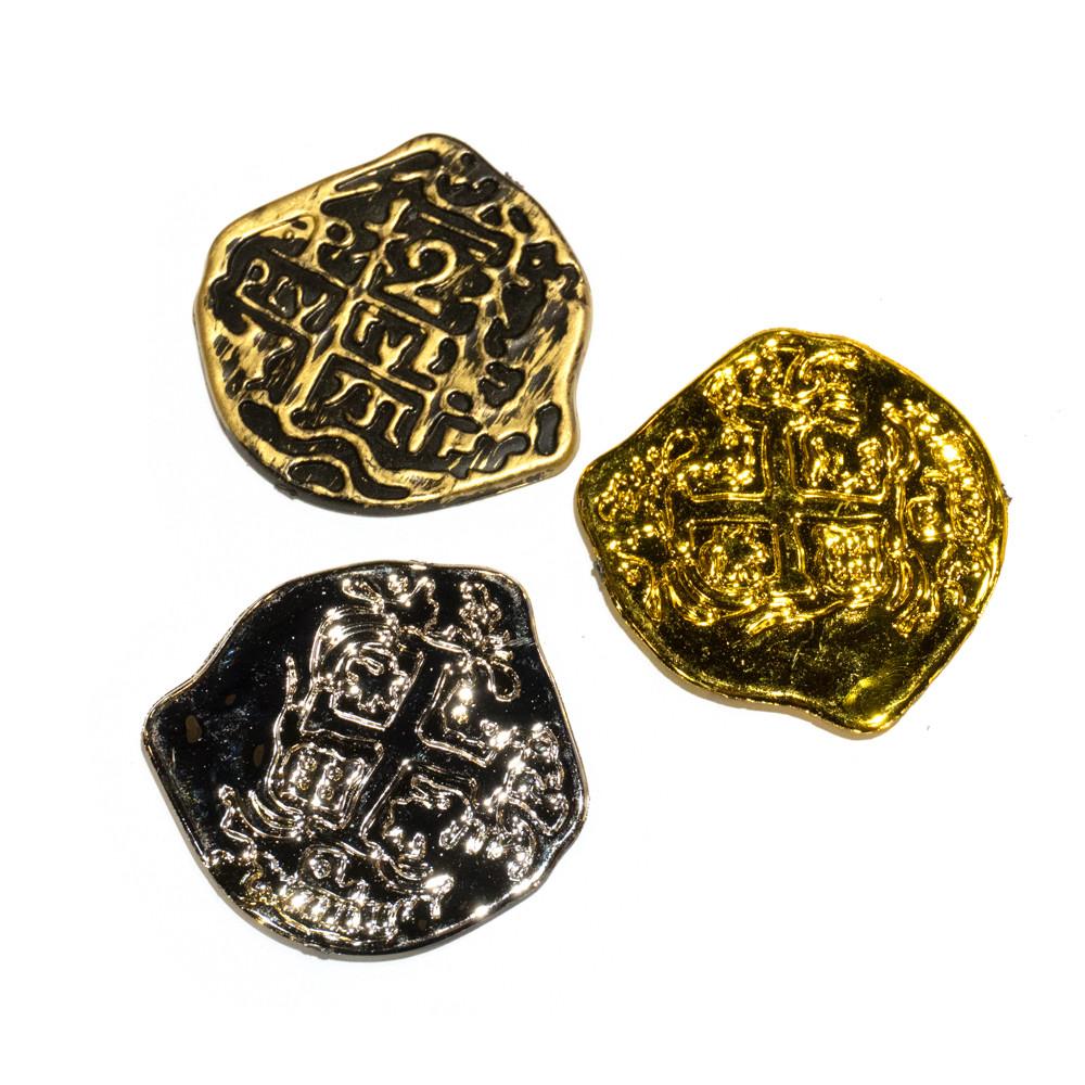 바이킹 금화 플라스틱코인 / 보드게임부품, 컴포넌트, 코인마커, 빈티지동전