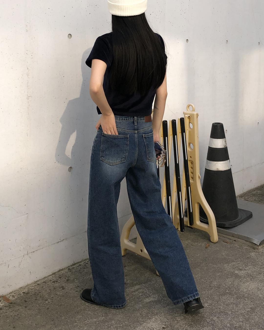 POSTURE MID JEAN