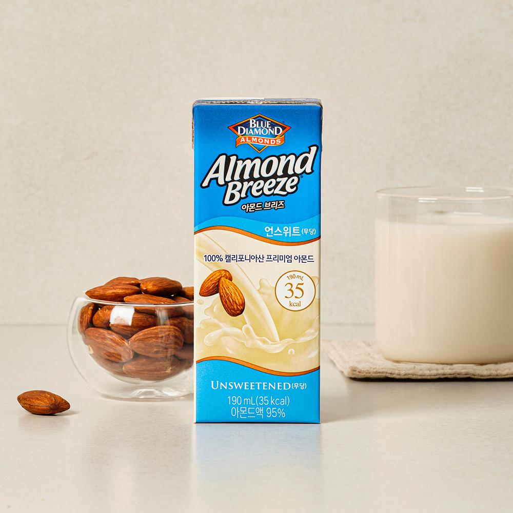 [정기구독] 아몬드브리즈 언스위트 190ml 24팩