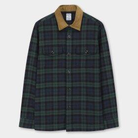 트윌 블랙와치 셔츠자켓 (멀티) (BBTHMF13617EF)